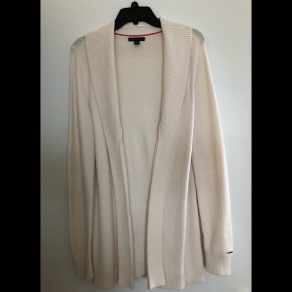 Tommy Hilfiger Sweaters - Tommy Hilfiger off white color cardigan M EUC